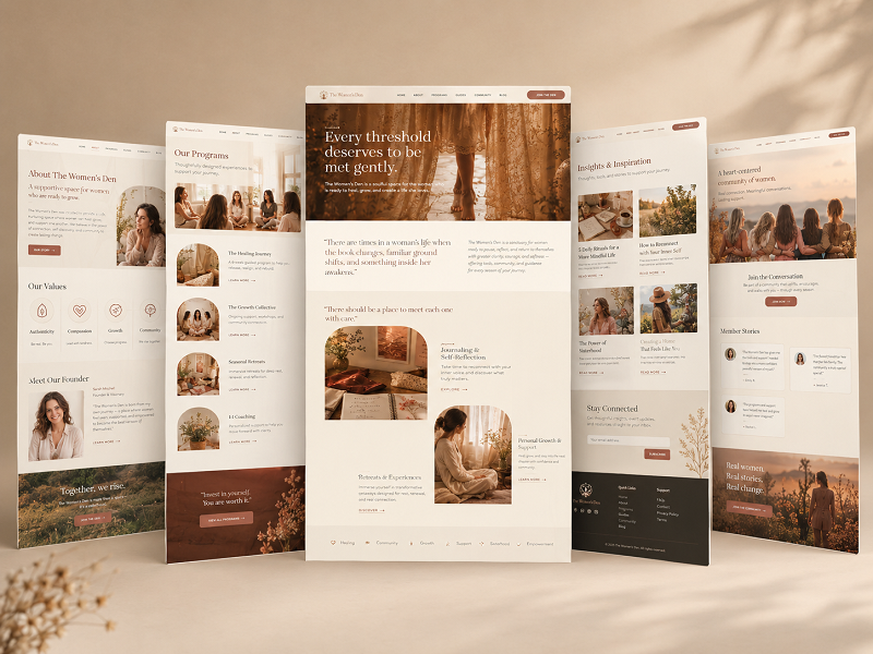 Irida Hysenbelli Course Creator Website — website preview