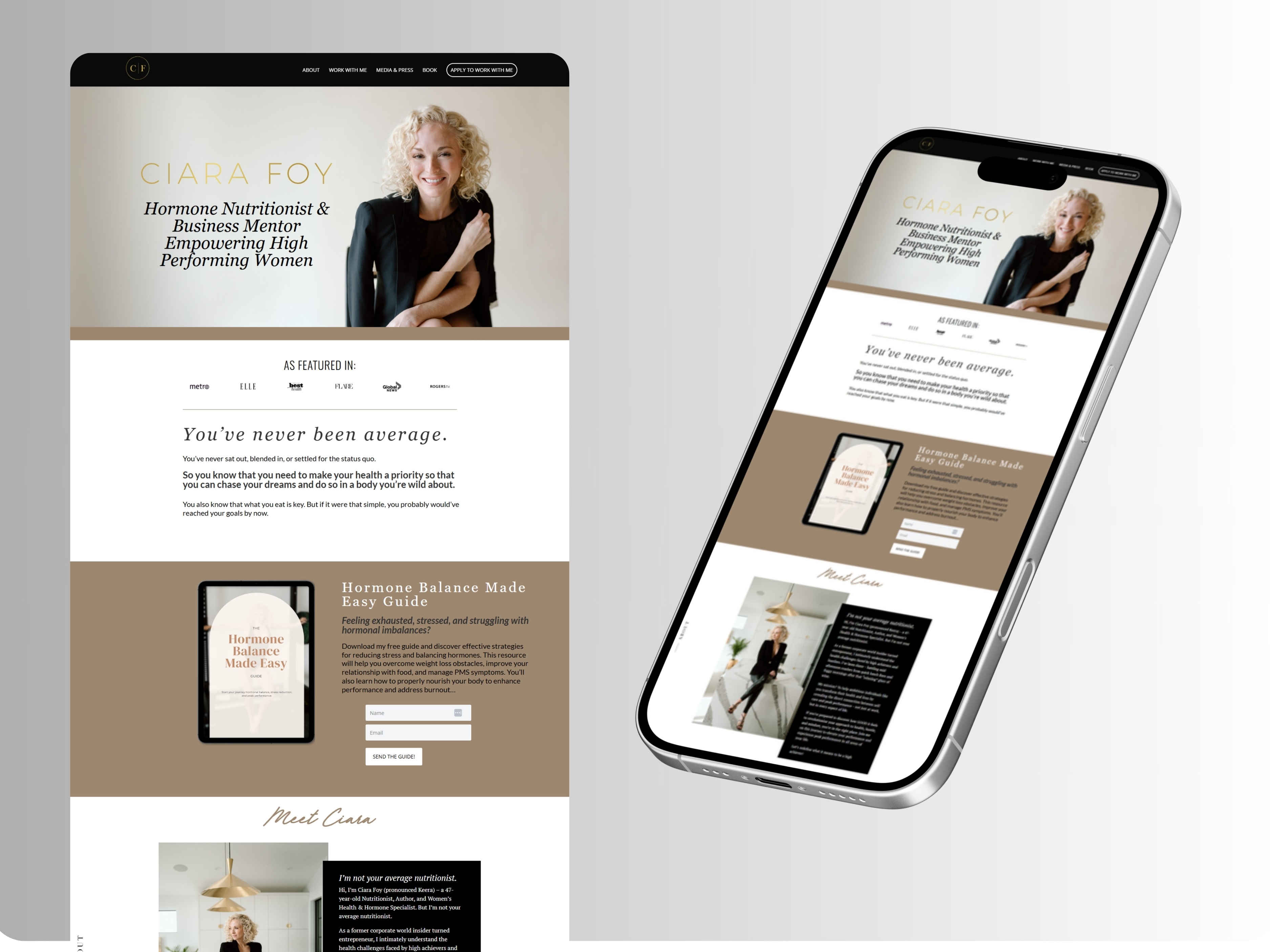 Coaching Website