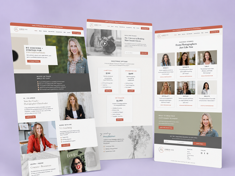 Kajabi Coaching Website