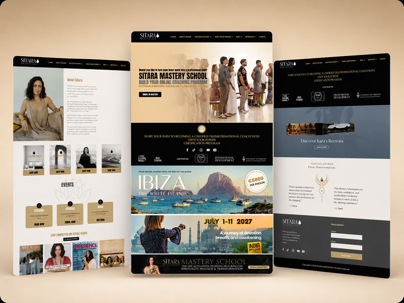 Kajabi Web Design