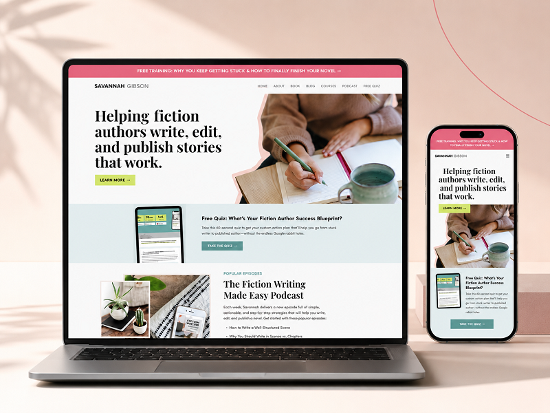 Kajabi Business Website