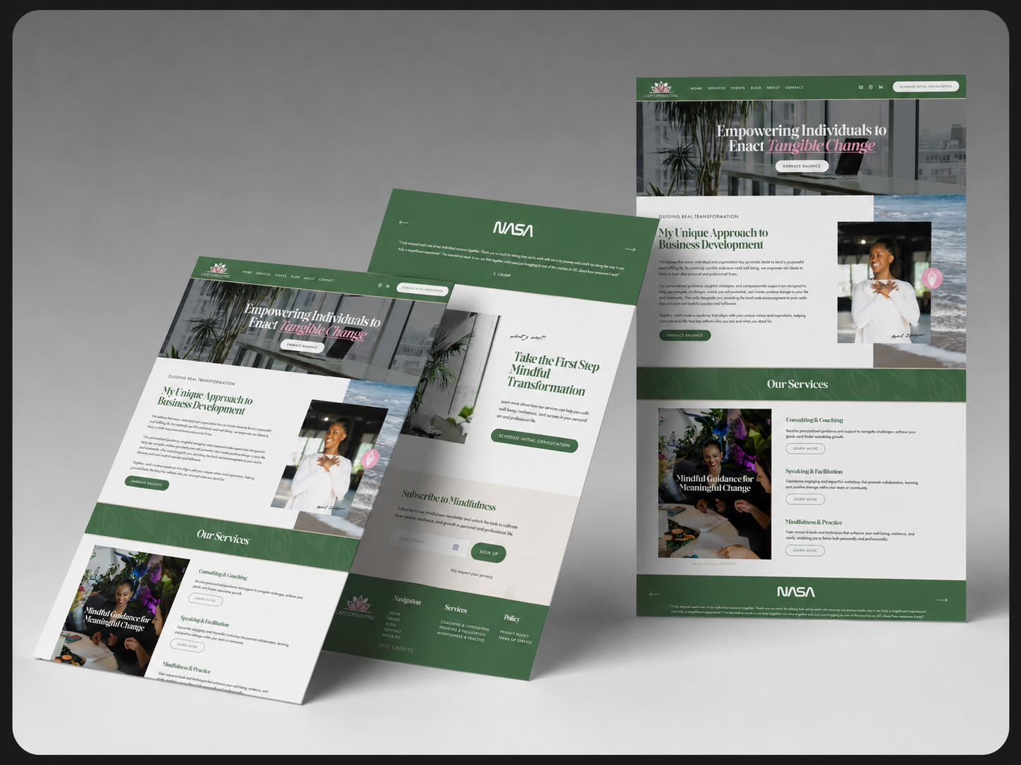 Squarespace Website Redesign
