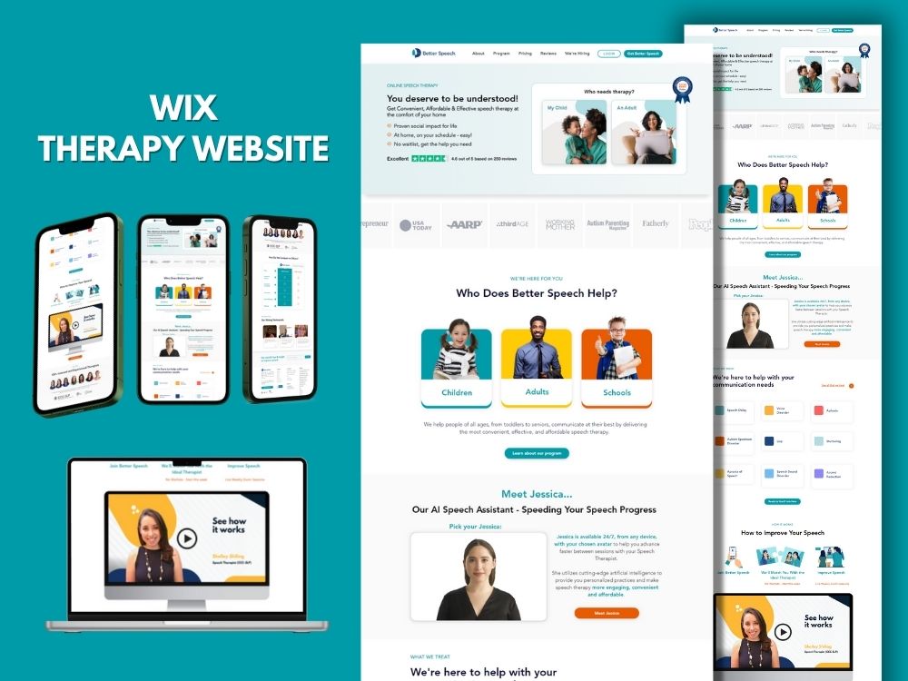 Speech Therapy Website
