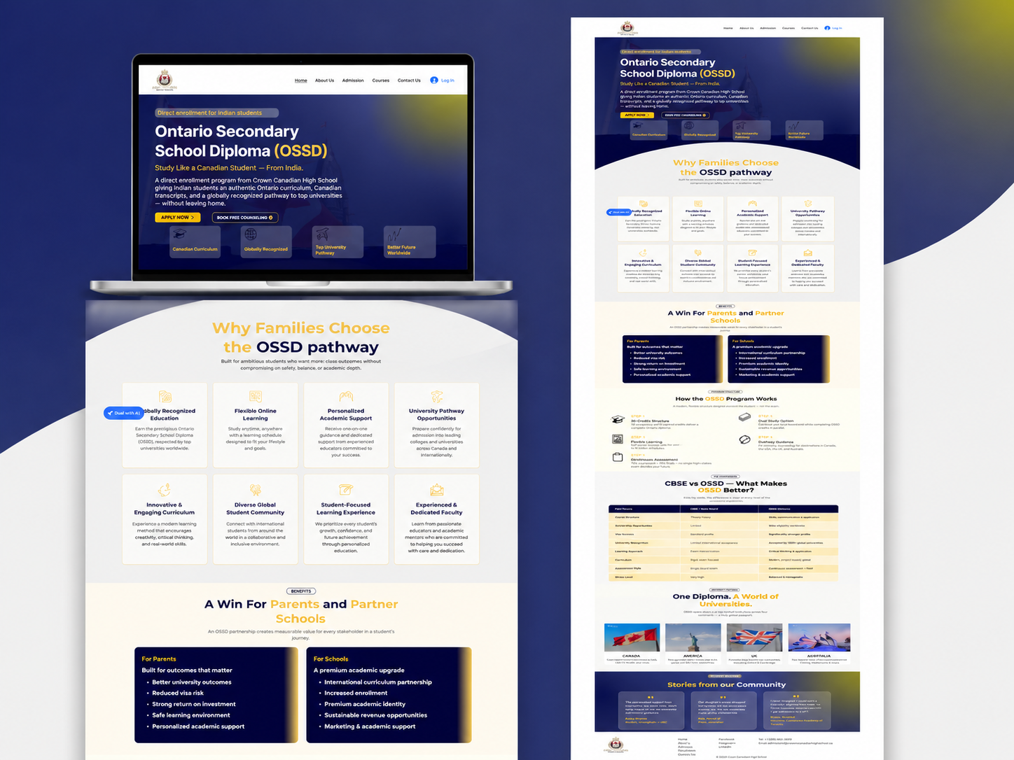 Online Education Website